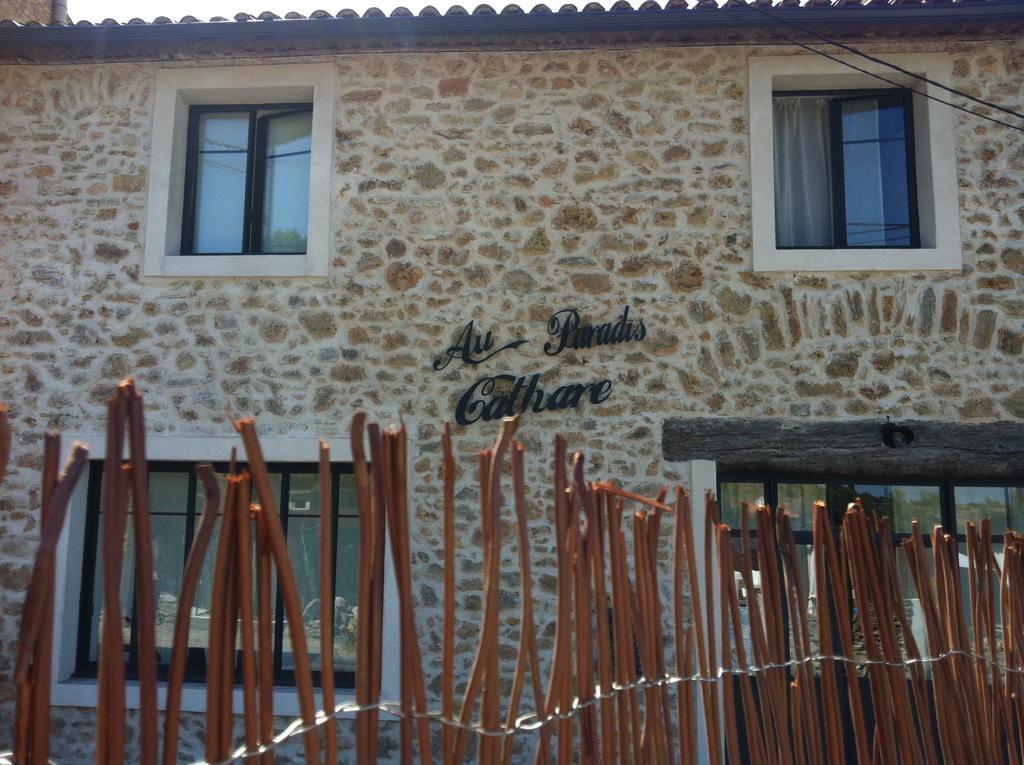 Au Paradis Cathare Fraissé-des-Corbières Exterior foto