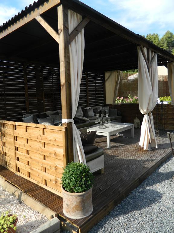 Au Paradis Cathare Fraissé-des-Corbières Exterior foto